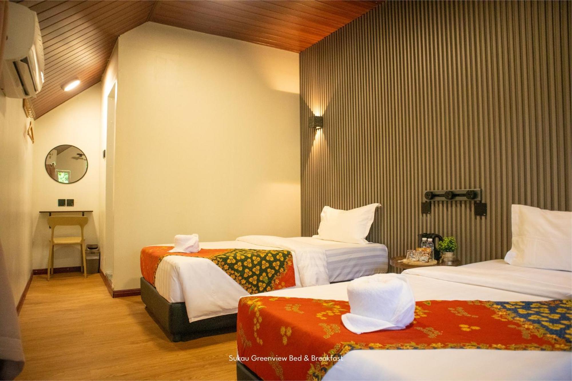 Sukau Greenview Bed & Breakfast Екстер'єр фото